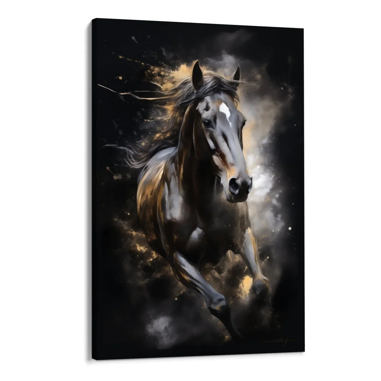Quadro Stampa su Tela Furia in movimento - CupidoDesign