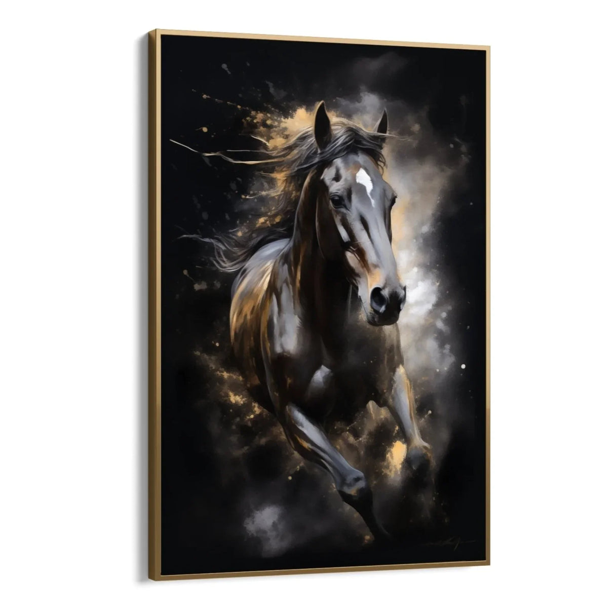 Quadro Stampa su Tela Furia in movimento - CupidoDesign