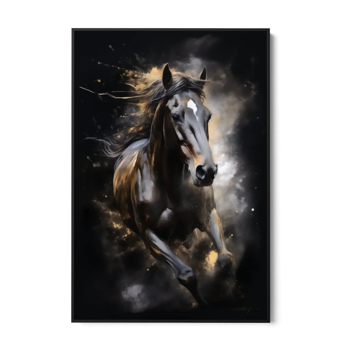 Quadro Stampa su Tela Furia in movimento - CupidoDesign