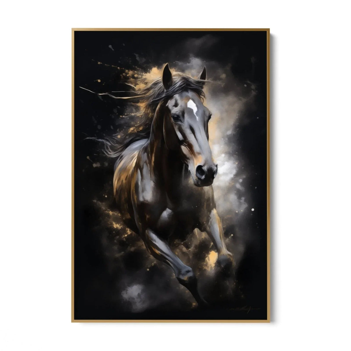 Quadro Stampa su Tela Furia in movimento - CupidoDesign