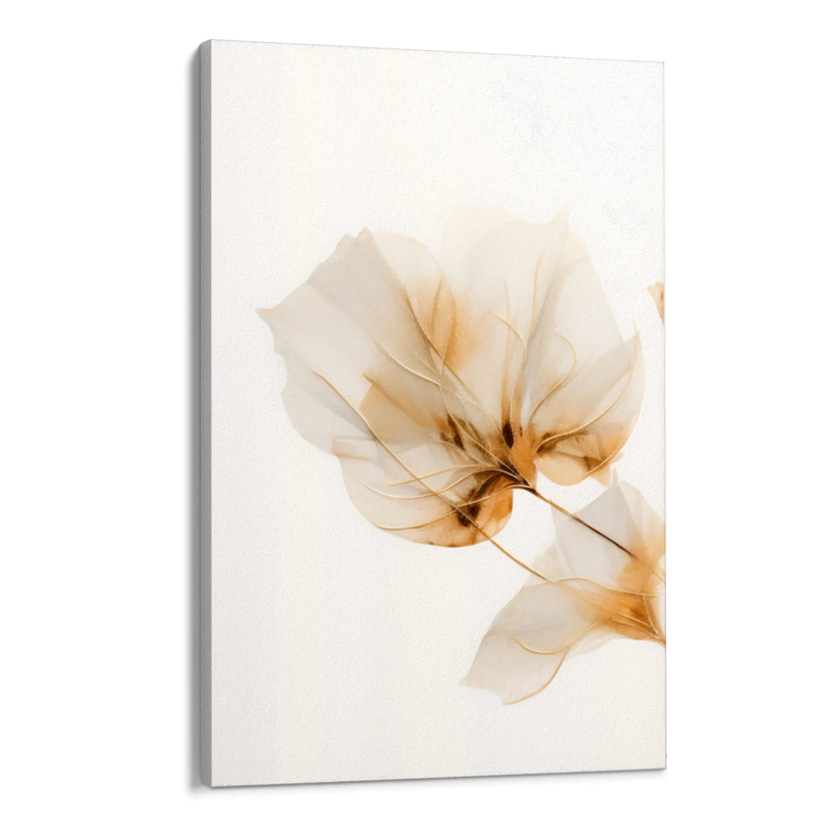 Quadro Stampa su Tela Gardenia dorata - CupidoDesign