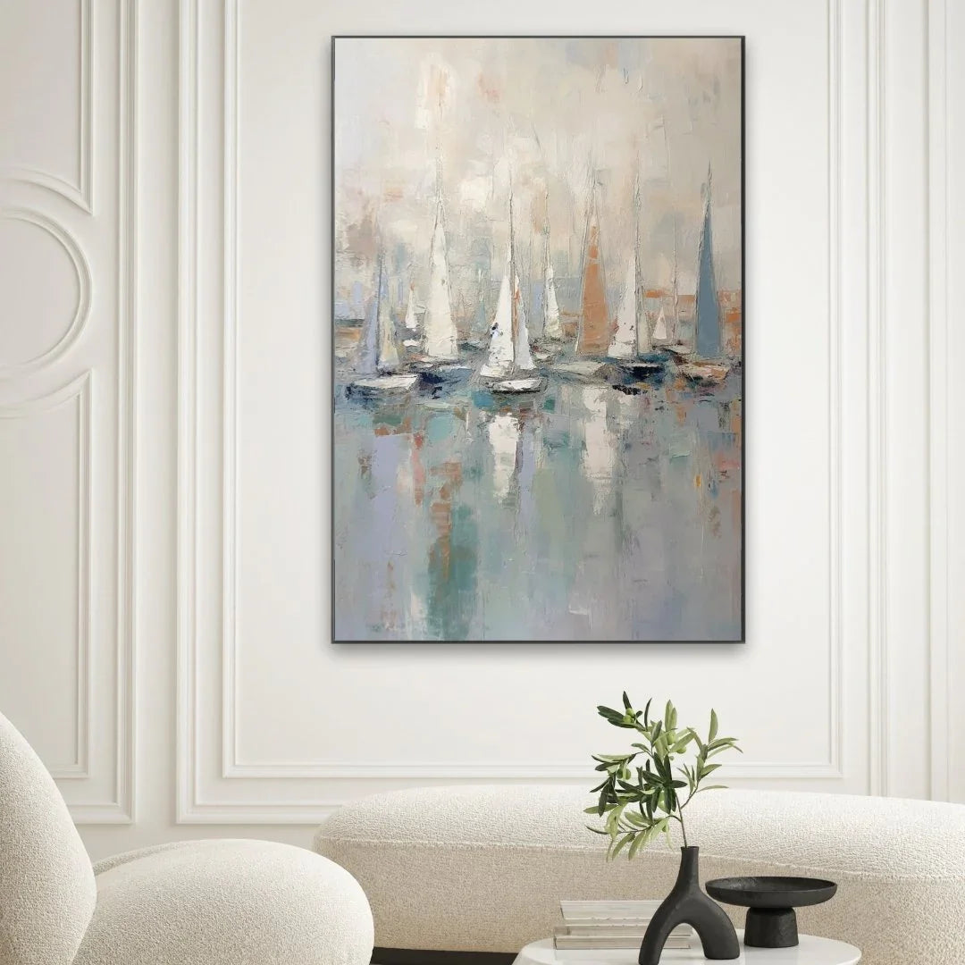 Quadro Stampa su Tela Gare di velieri - CupidoDesign