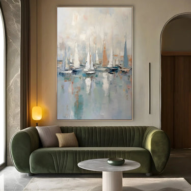 Quadro Stampa su Tela Gare di velieri - CupidoDesign