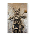 Quadro Stampa su Tela Gatto selvaggio - CupidoDesign