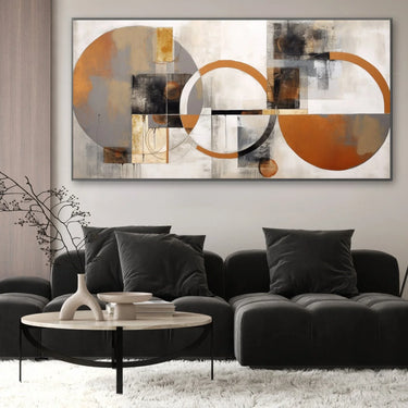 Quadro Stampa su Tela Geometria Astratta - CupidoDesign