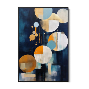 Quadro Stampa su Tela Geometria Circolare - CupidoDesign