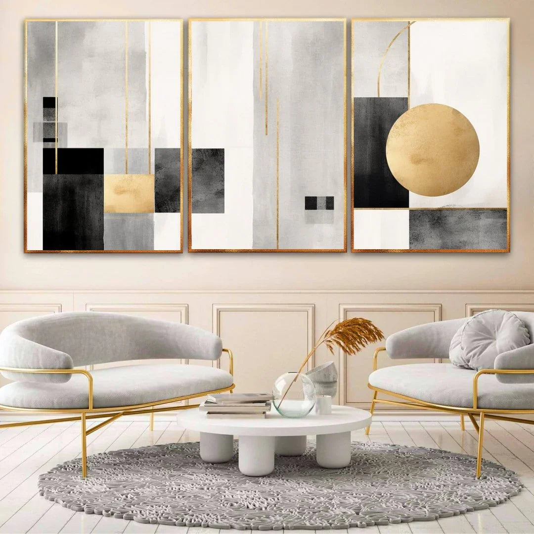 Quadro Stampa su Tela Geometria Moderna - CupidoDesign