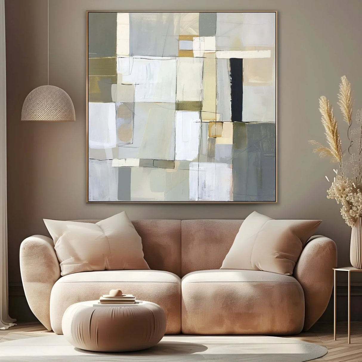 Quadro Stampa su Tela Geometrie di Luce - CupidoDesign