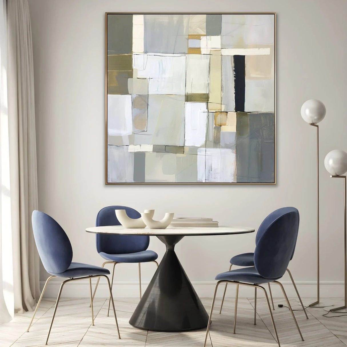 Quadro Stampa su Tela Geometrie di Luce - CupidoDesign