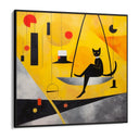 Quadro Stampa su Tela Gialla Geometria - CupidoDesign