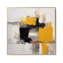 Quadro Stampa su Tela Giallo in Esplosione - CupidoDesign