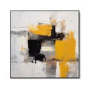 Quadro Stampa su Tela Giallo in Esplosione - CupidoDesign