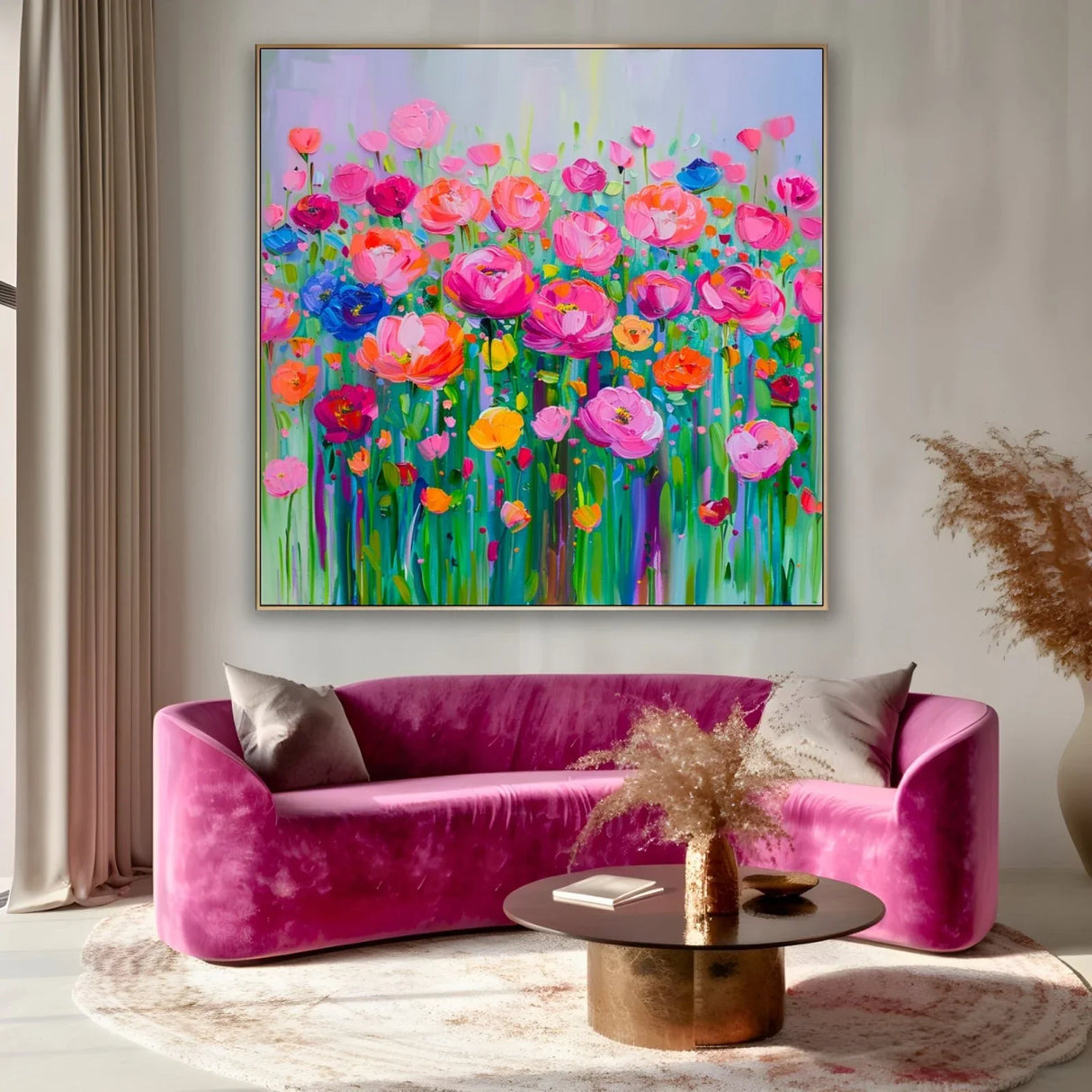 Quadro Stampa su Tela Giardino dei Sogni - CupidoDesign