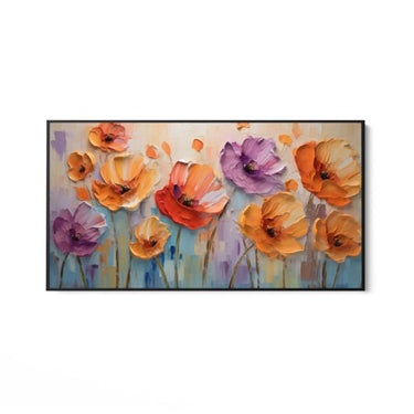 Quadro Stampa su Tela Giardino d'Estate - CupidoDesign