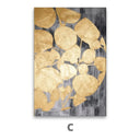 Quadro Stampa su Tela Giardino dorato - CupidoDesign