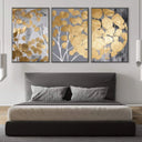 Quadro Stampa su Tela Giardino dorato - CupidoDesign