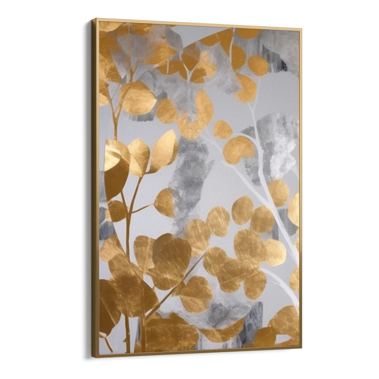 Quadro Stampa su Tela Giardino dorato - CupidoDesign