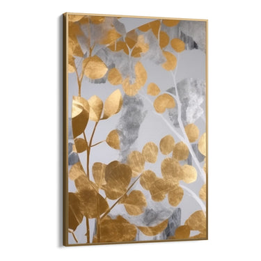 Quadro Stampa su Tela Giardino dorato - CupidoDesign