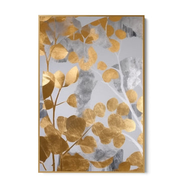 Quadro Stampa su Tela Giardino dorato - CupidoDesign