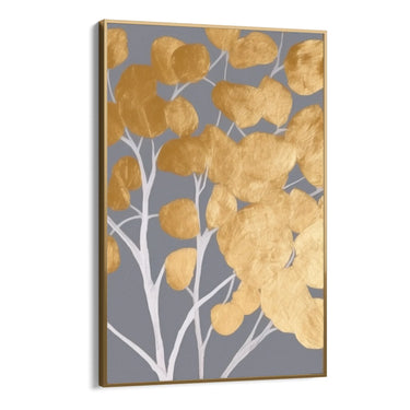 Quadro Stampa su Tela Giardino dorato - CupidoDesign