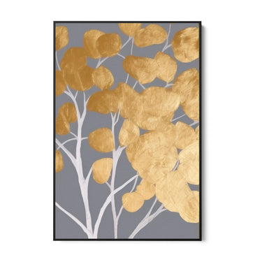 Quadro Stampa su Tela Giardino dorato - CupidoDesign