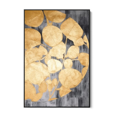 Quadro Stampa su Tela Giardino dorato - CupidoDesign
