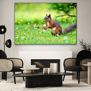 Quadro Stampa su Tela Giochi tra le Fronde - CupidoDesign