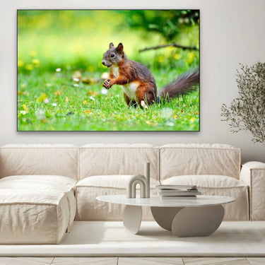 Quadro Stampa su Tela Giochi tra le Fronde - CupidoDesign