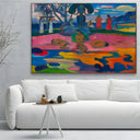 Quadro Stampa su Tela Giorno di dio, Paul Gaugin - CupidoDesign