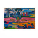 Quadro Stampa su Tela Giorno di dio, Paul Gaugin - CupidoDesign