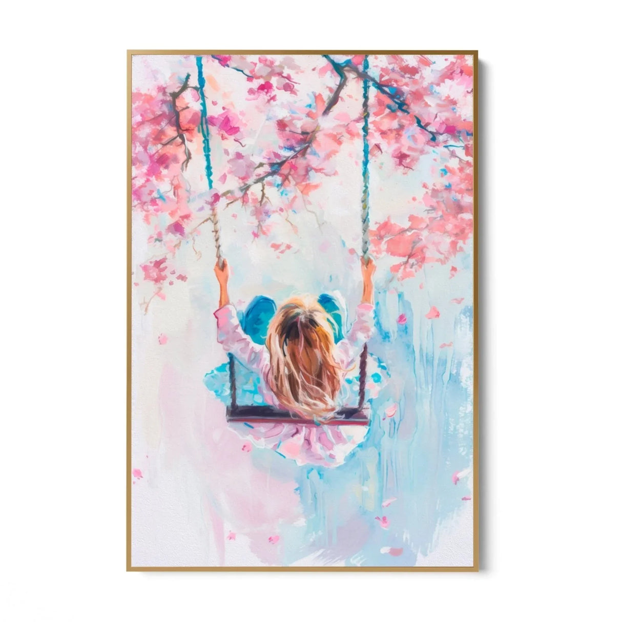 Quadro Stampa su Tela Giovane gioia - CupidoDesign