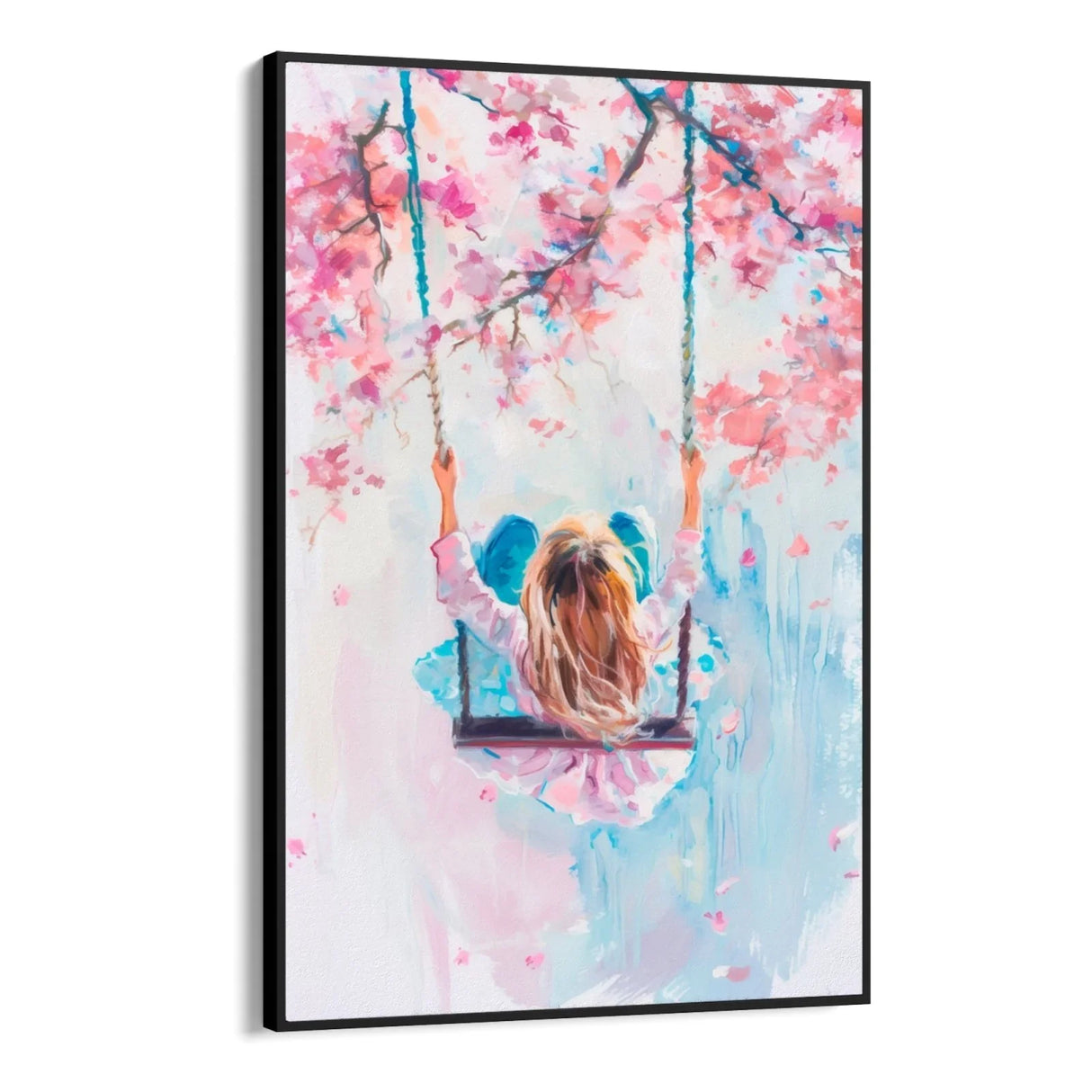 Quadro Stampa su Tela Giovane gioia - CupidoDesign