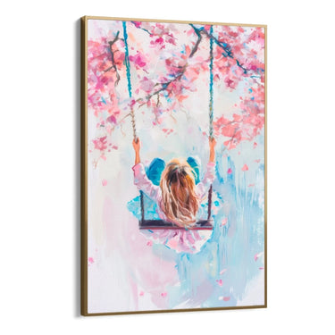 Quadro Stampa su Tela Giovane gioia - CupidoDesign