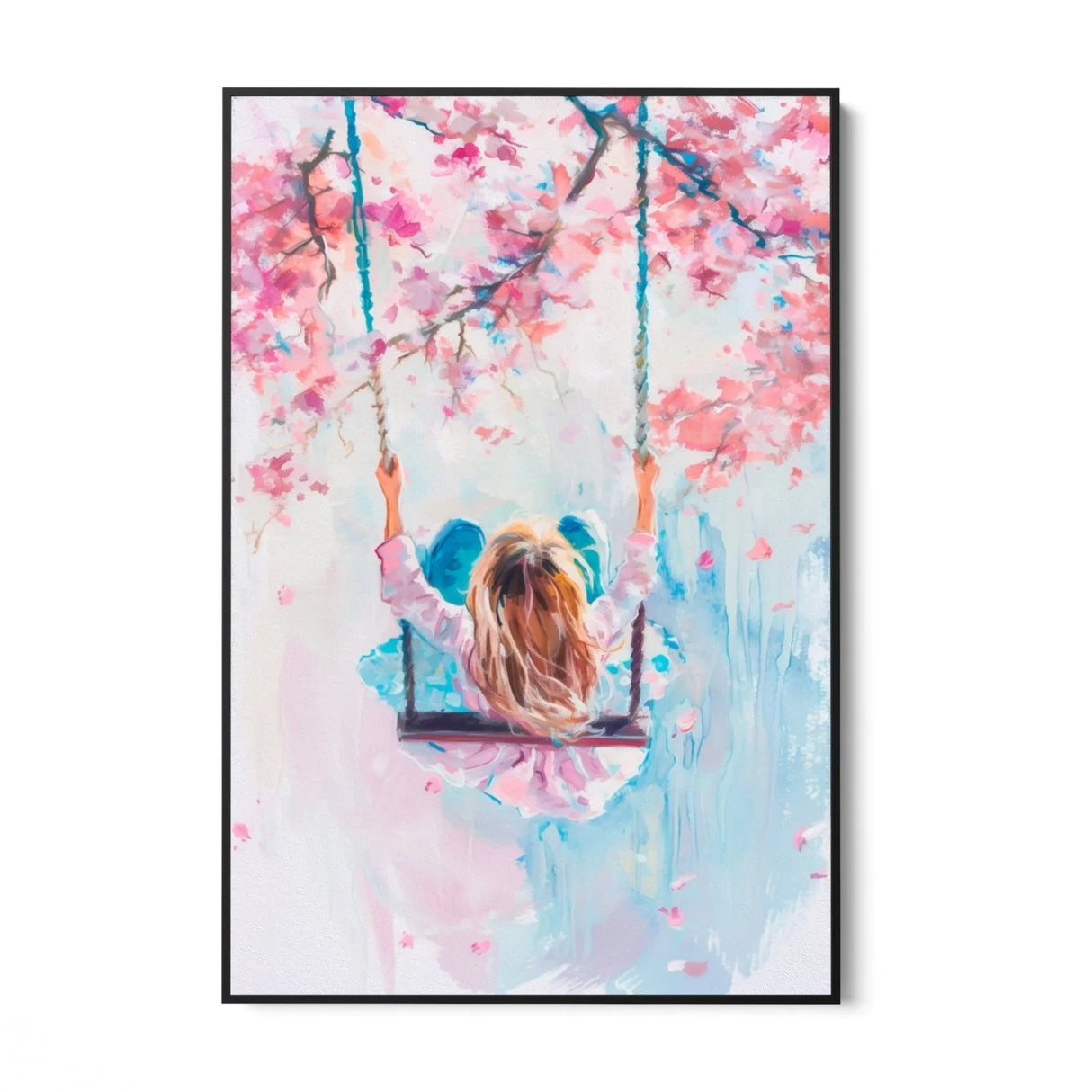 Quadro Stampa su Tela Giovane gioia - CupidoDesign