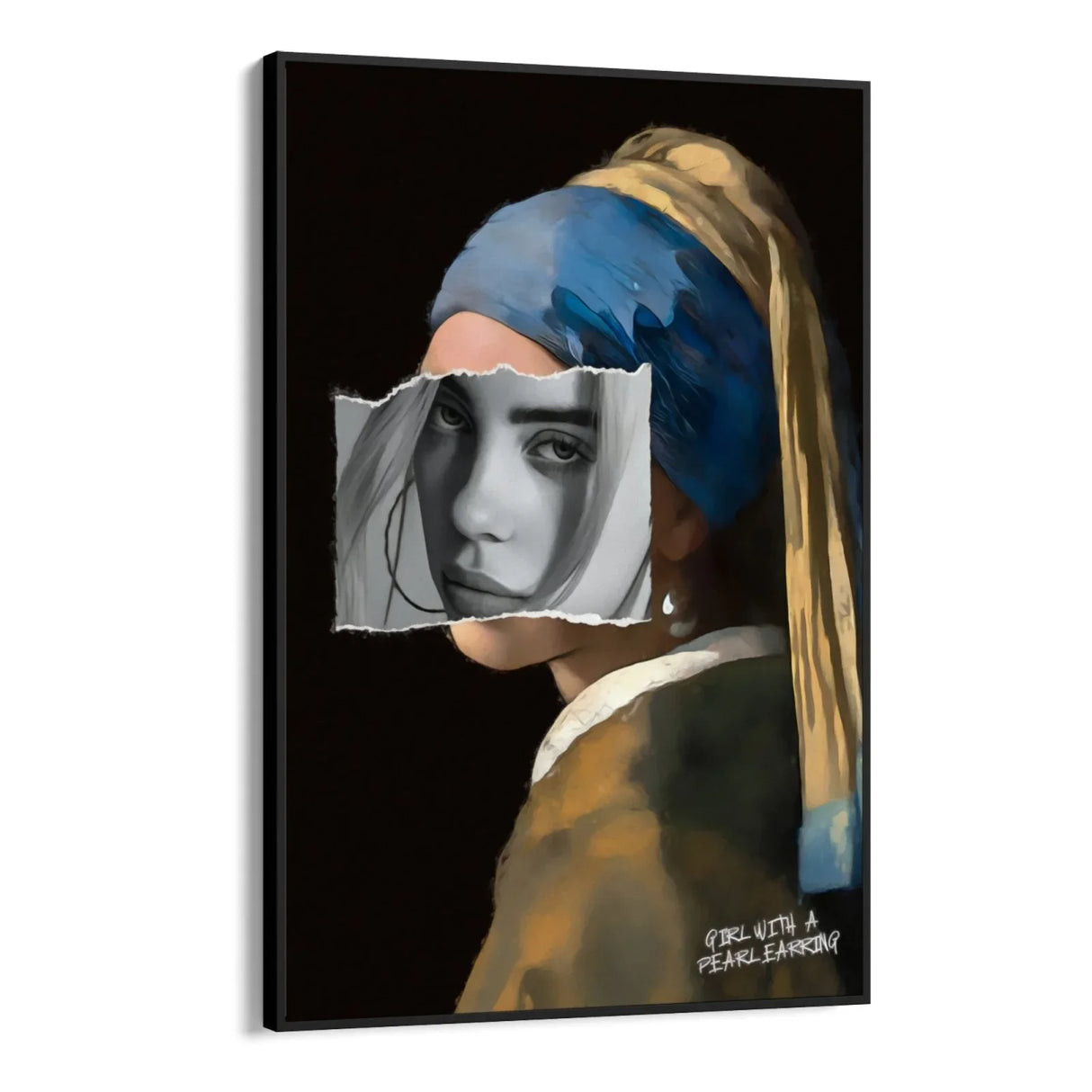 Quadro Stampa su Tela Girl With a Pearl Earring - CupidoDesign