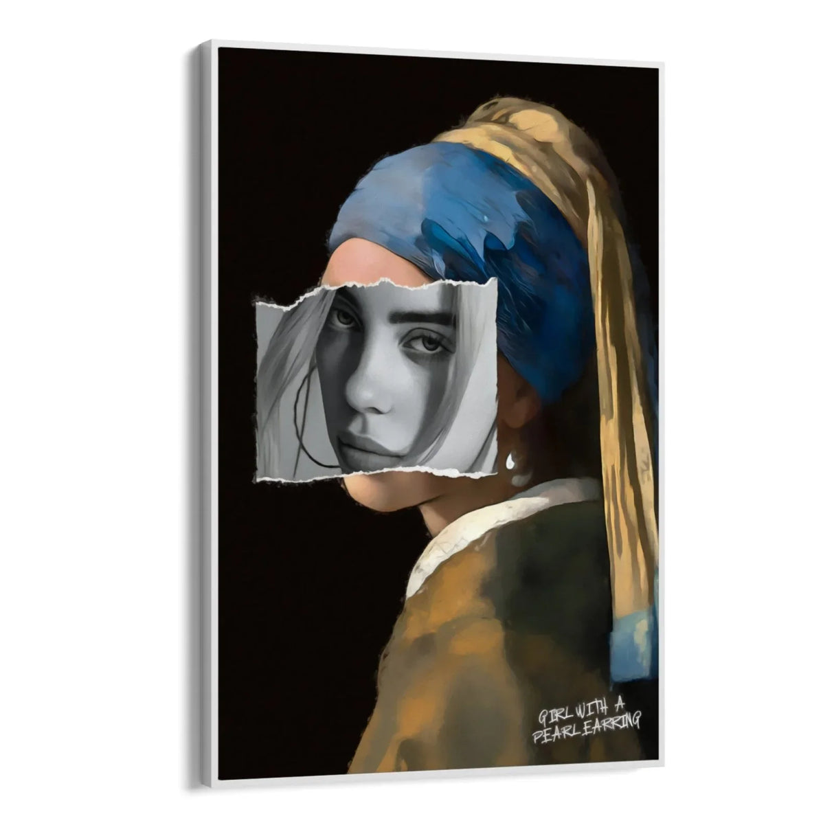 Quadro Stampa su Tela Girl With a Pearl Earring - CupidoDesign