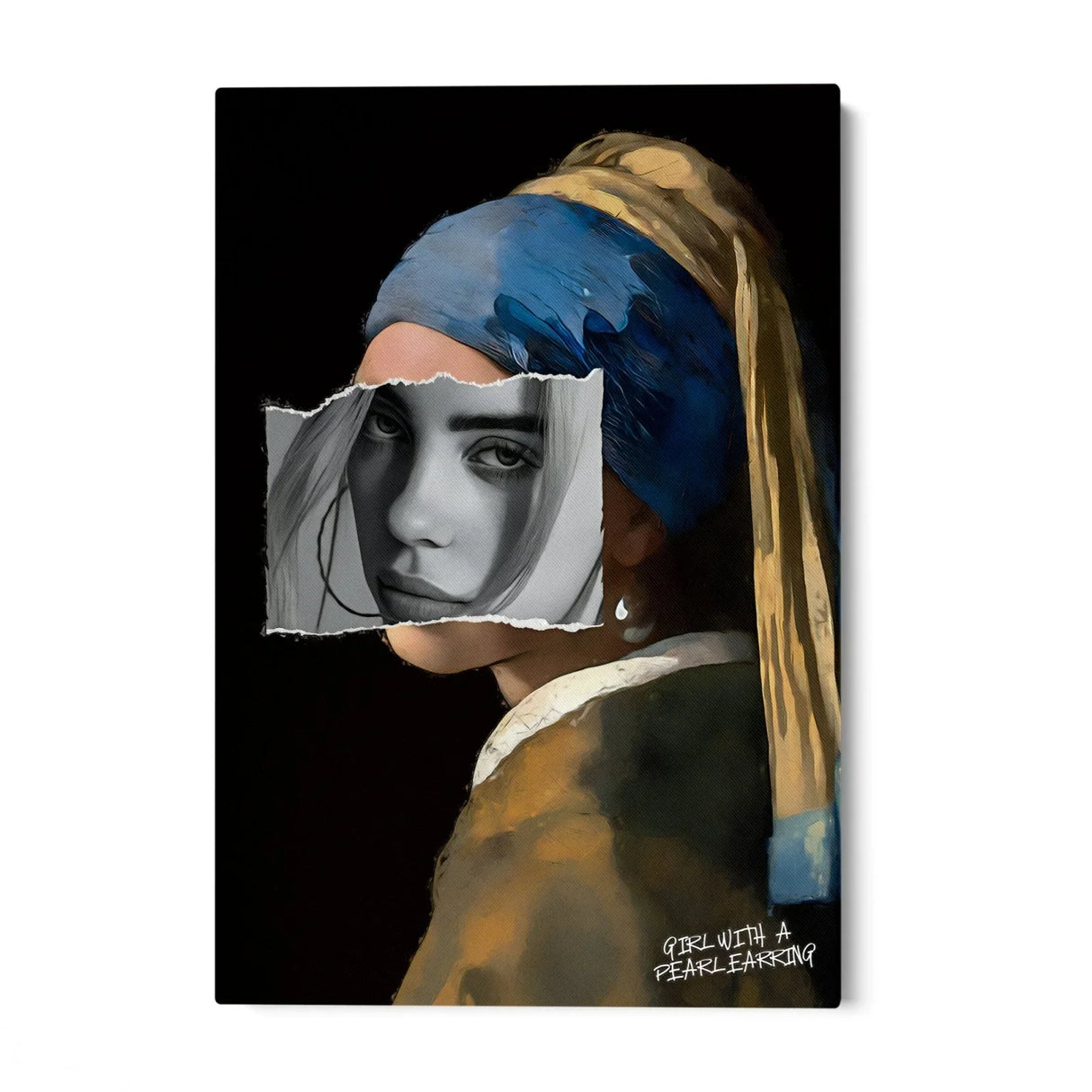 Quadro Stampa su Tela Girl With a Pearl Earring - CupidoDesign