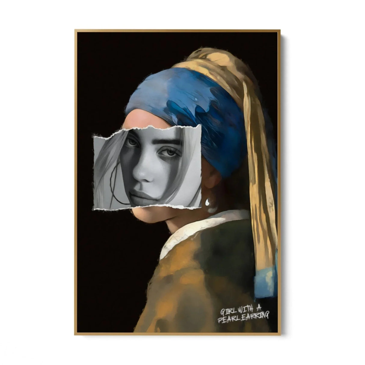 Quadro Stampa su Tela Girl With a Pearl Earring - CupidoDesign