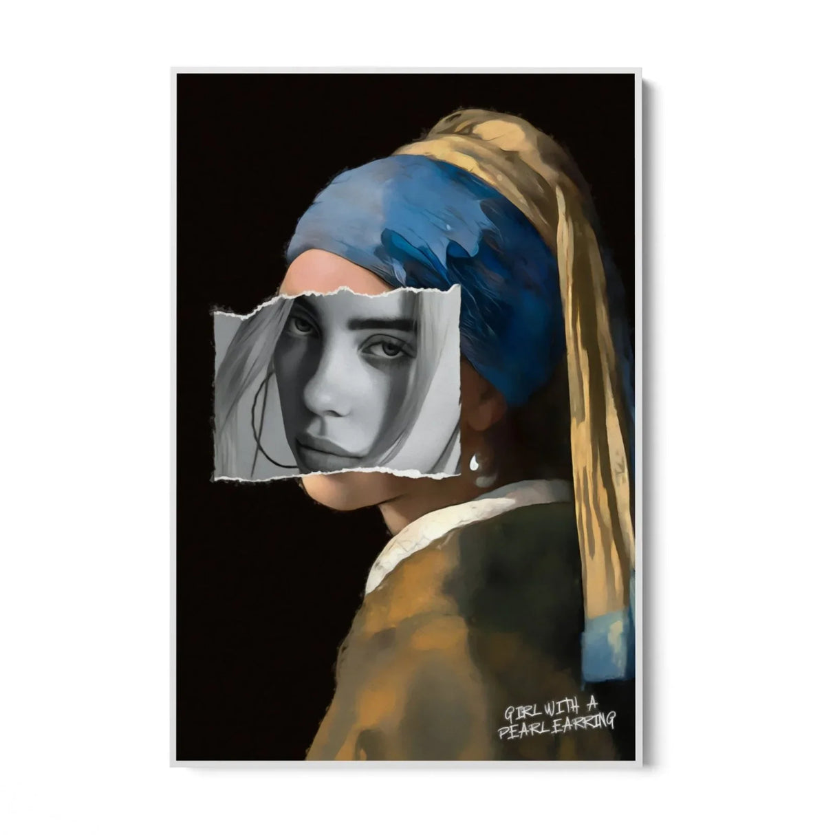 Quadro Stampa su Tela Girl With a Pearl Earring - CupidoDesign