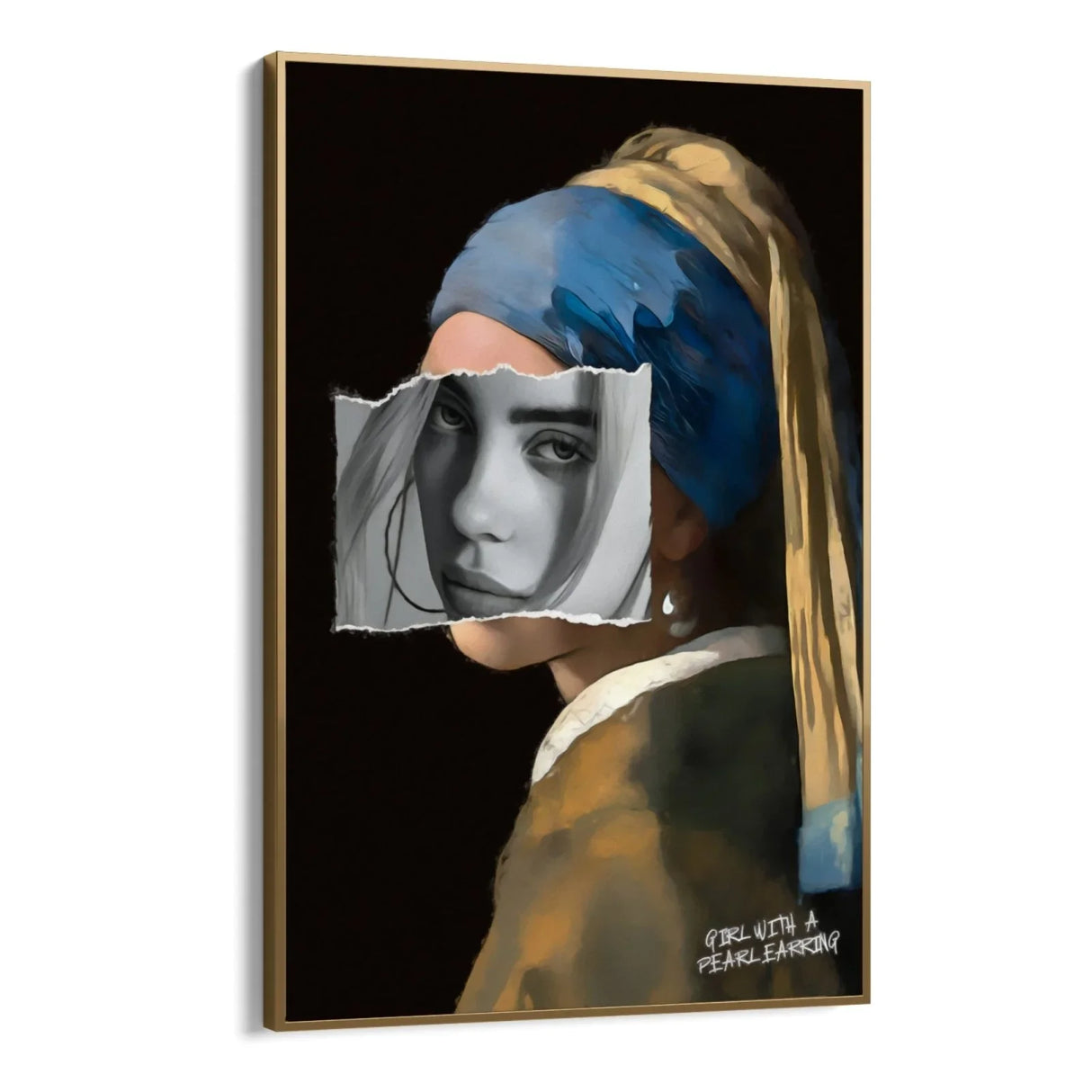 Quadro Stampa su Tela Girl With a Pearl Earring - CupidoDesign