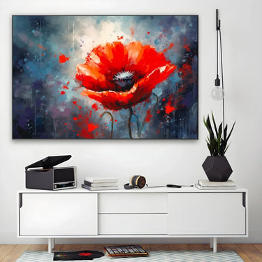 Quadro Stampa su Tela Gloria Rossa - CupidoDesign