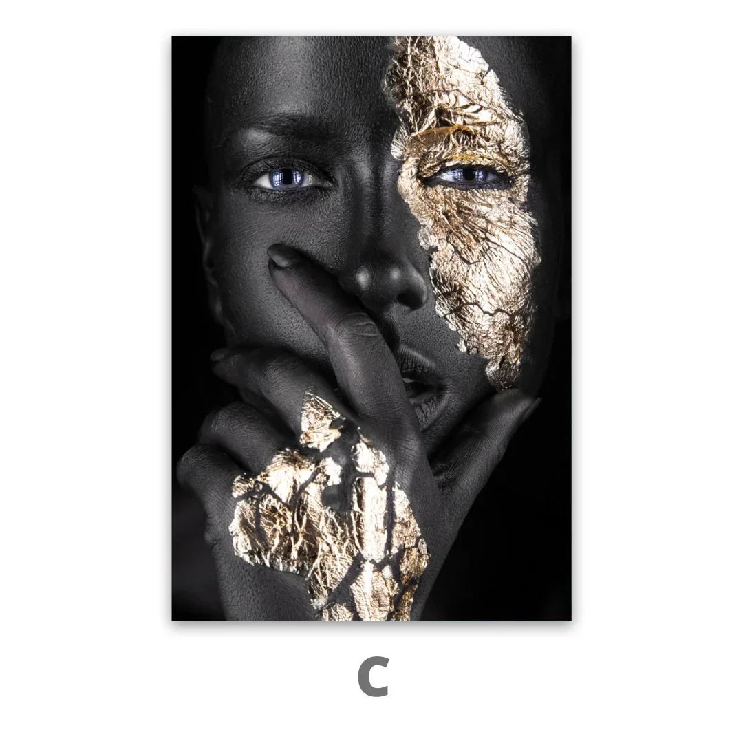 Quadro Stampa su Tela Gold Collection - CupidoDesign