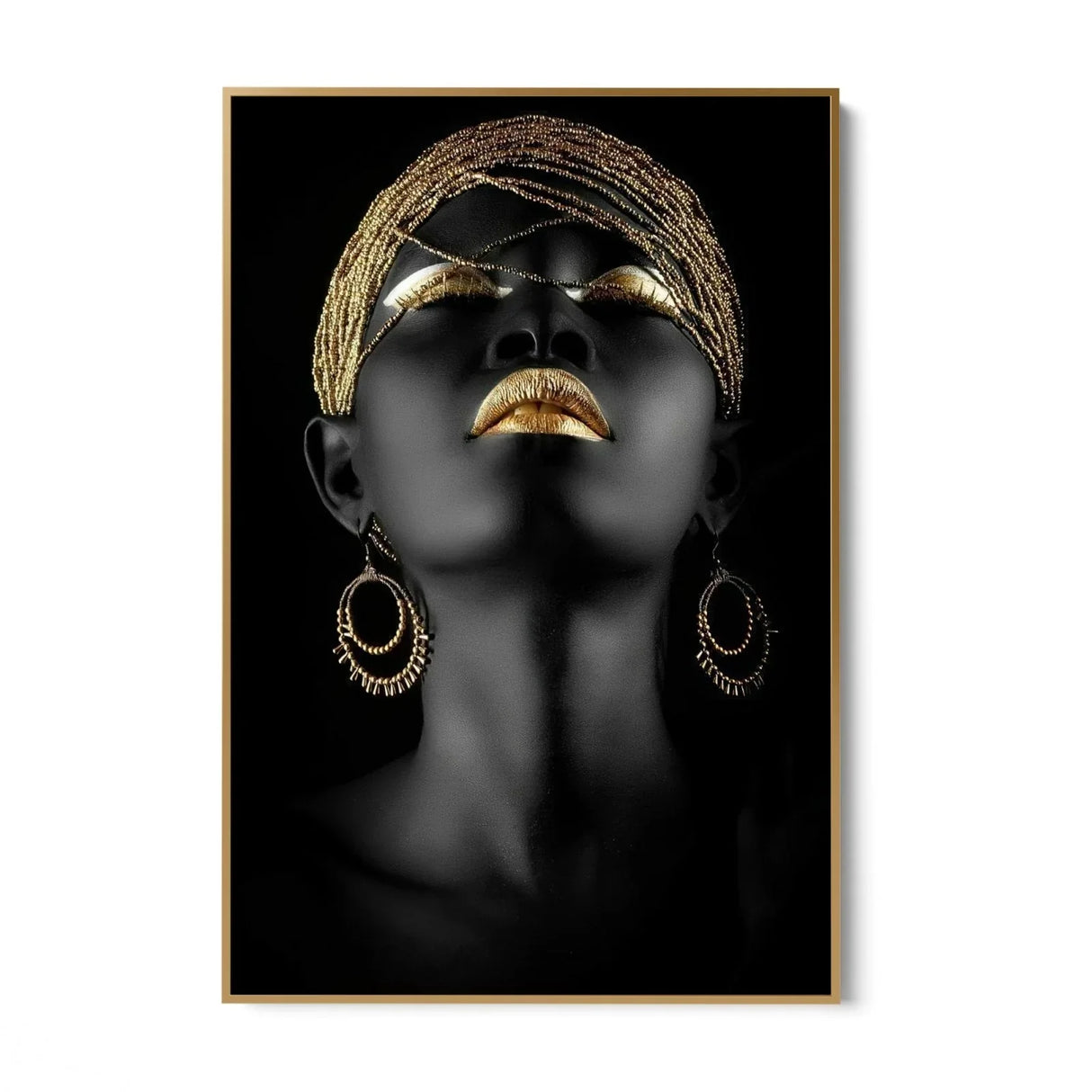 Quadro Stampa su Tela Gold Essential - CupidoDesign