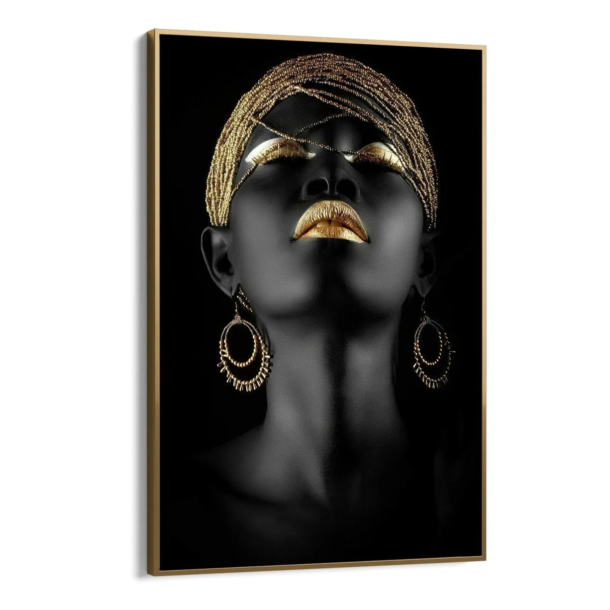 Quadro Stampa su Tela Gold Essential - CupidoDesign