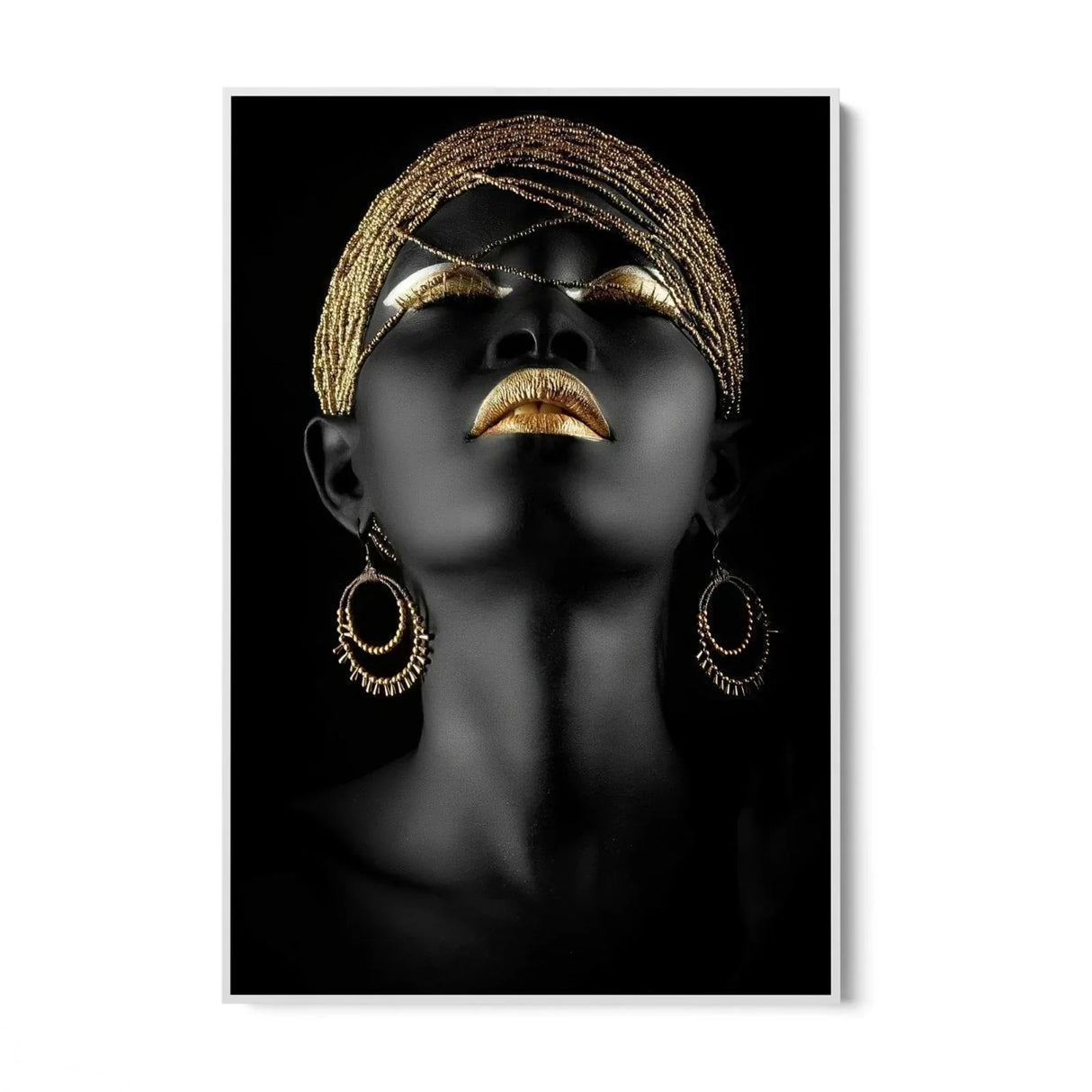 Quadro Stampa su Tela Gold Essential - CupidoDesign
