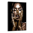 Quadro Stampa su Tela Gold Glamour - CupidoDesign