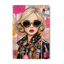 Quadro Stampa su Tela Gold Graffiti - CupidoDesign