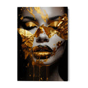 Quadro Stampa su Tela Golden Reflections - CupidoDesign