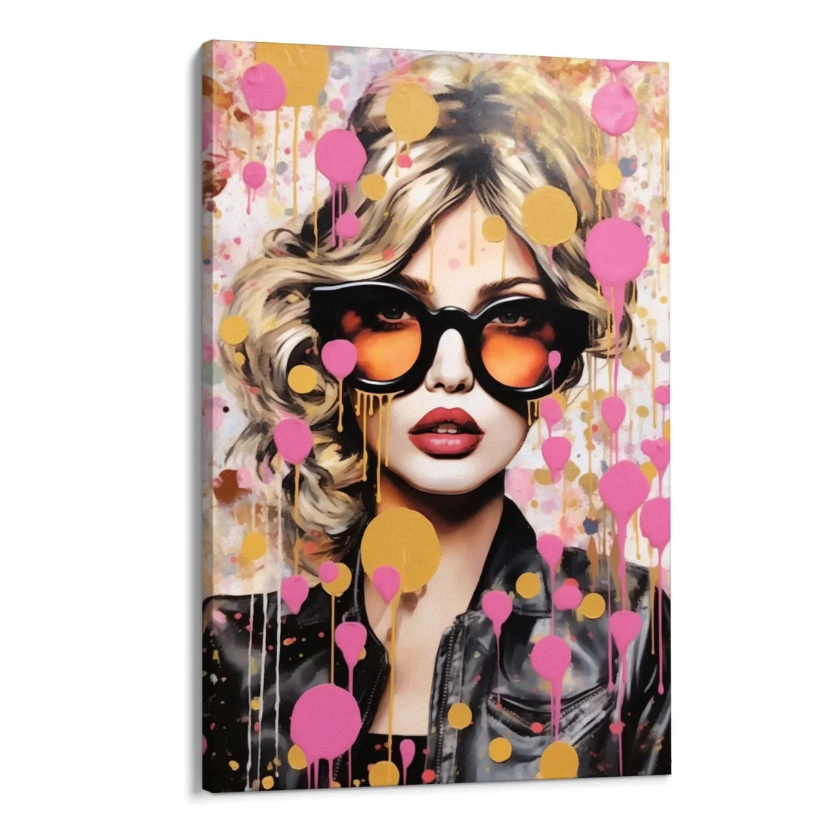 Quadro Stampa su Tela Graffiti alla Moda - CupidoDesign