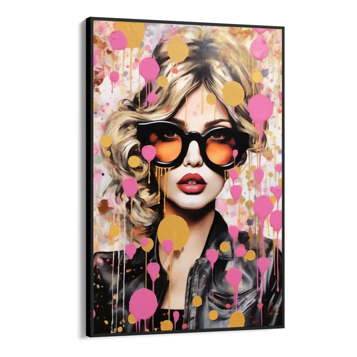 Quadro Stampa su Tela Graffiti alla Moda - CupidoDesign
